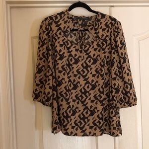 Lane Bryant NWOT abstract print blouse